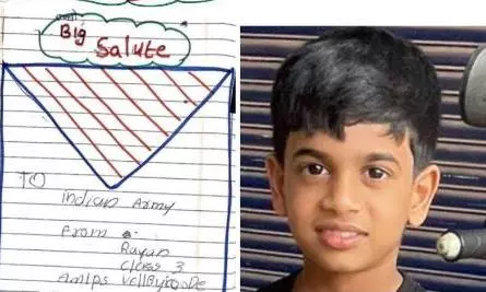 Indian Army Responds to Heartwarming Note of Class 3 Student After Wayanad Landslides