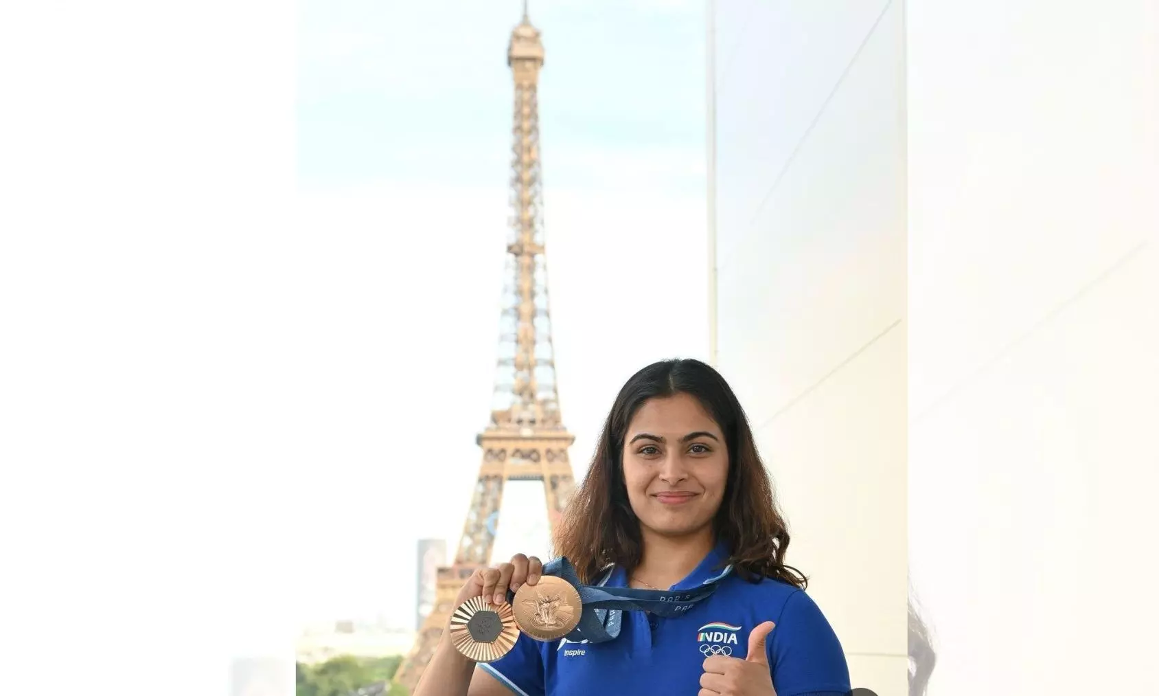 Paris Olympics: Manu Bhaker to be Indian flag bearer at closing ceremony, say sources