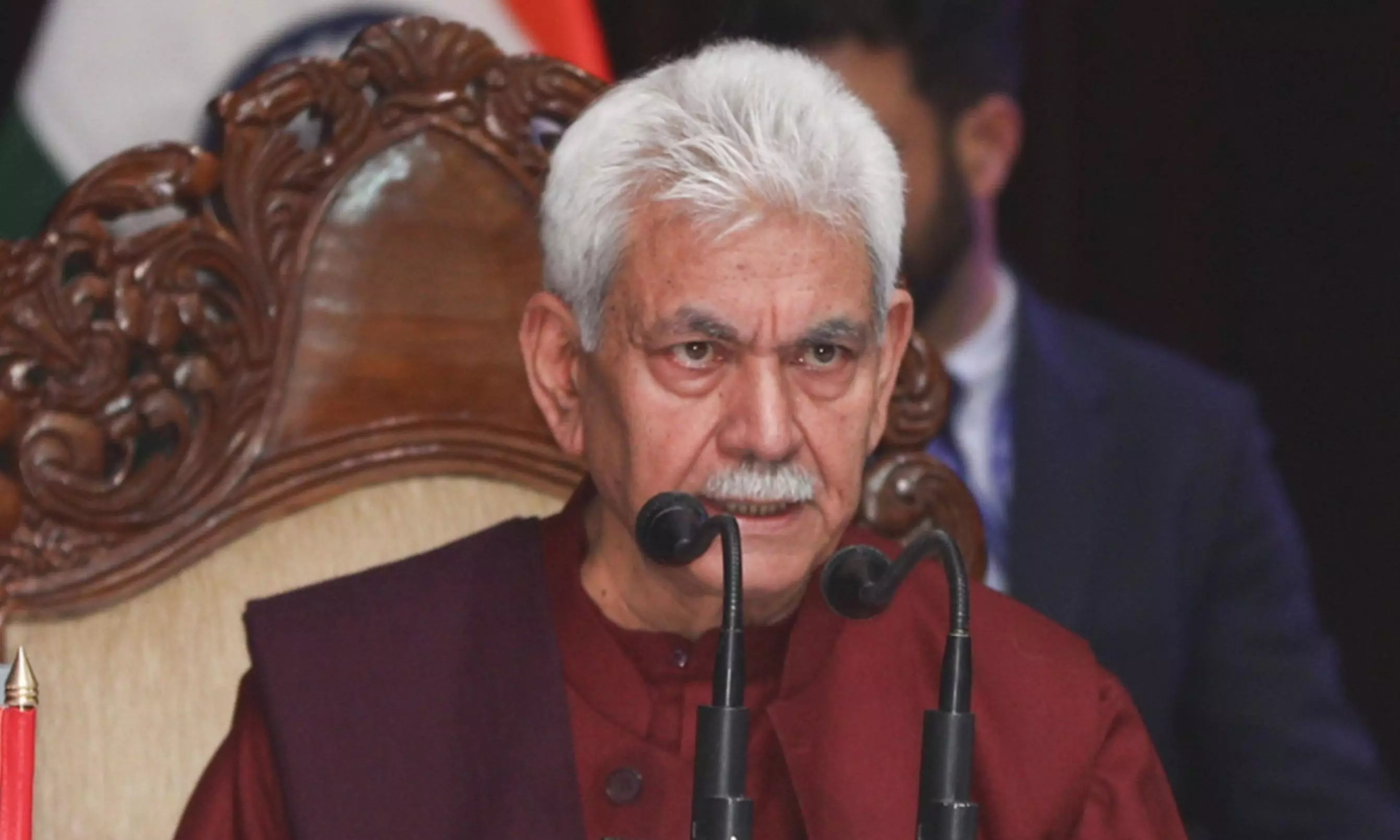 Post-august 5, 2019, Democracy Took Up Deep Roots in J&K: LG Manoj Sinha