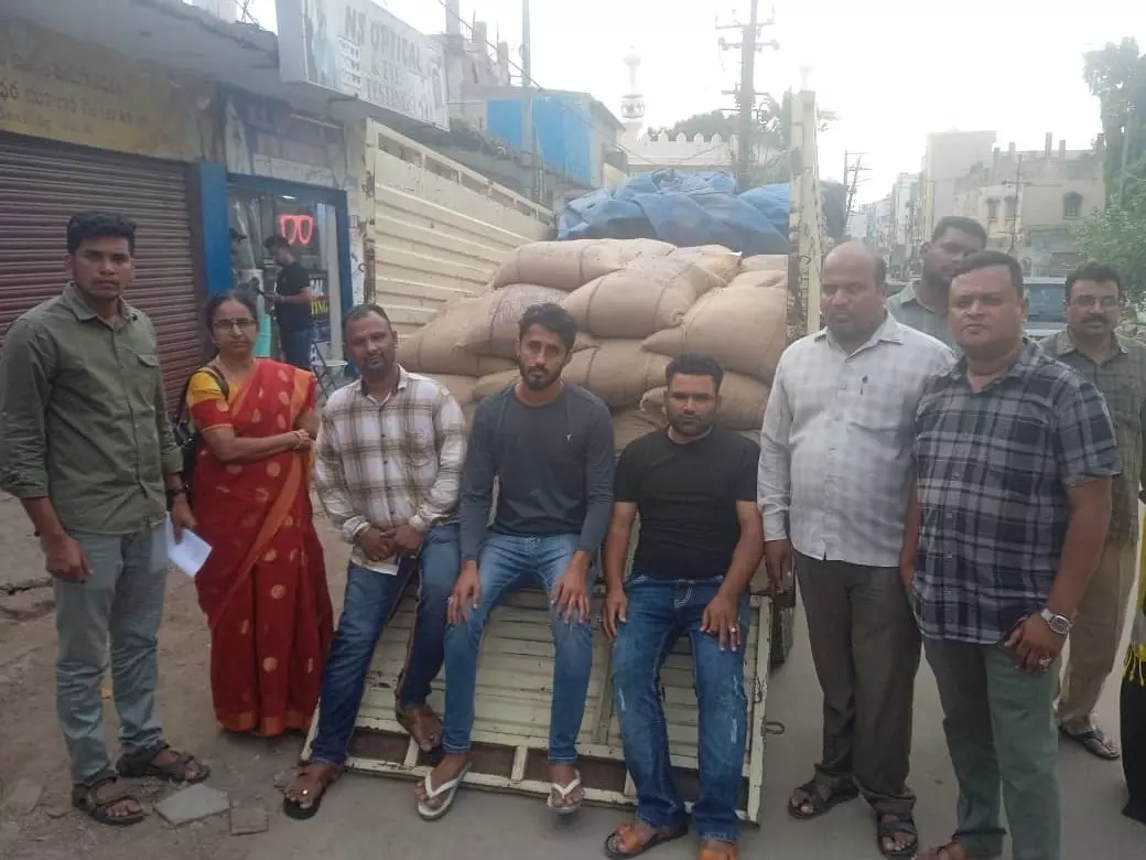 3 more held in illegal sale of PDS rice in old city