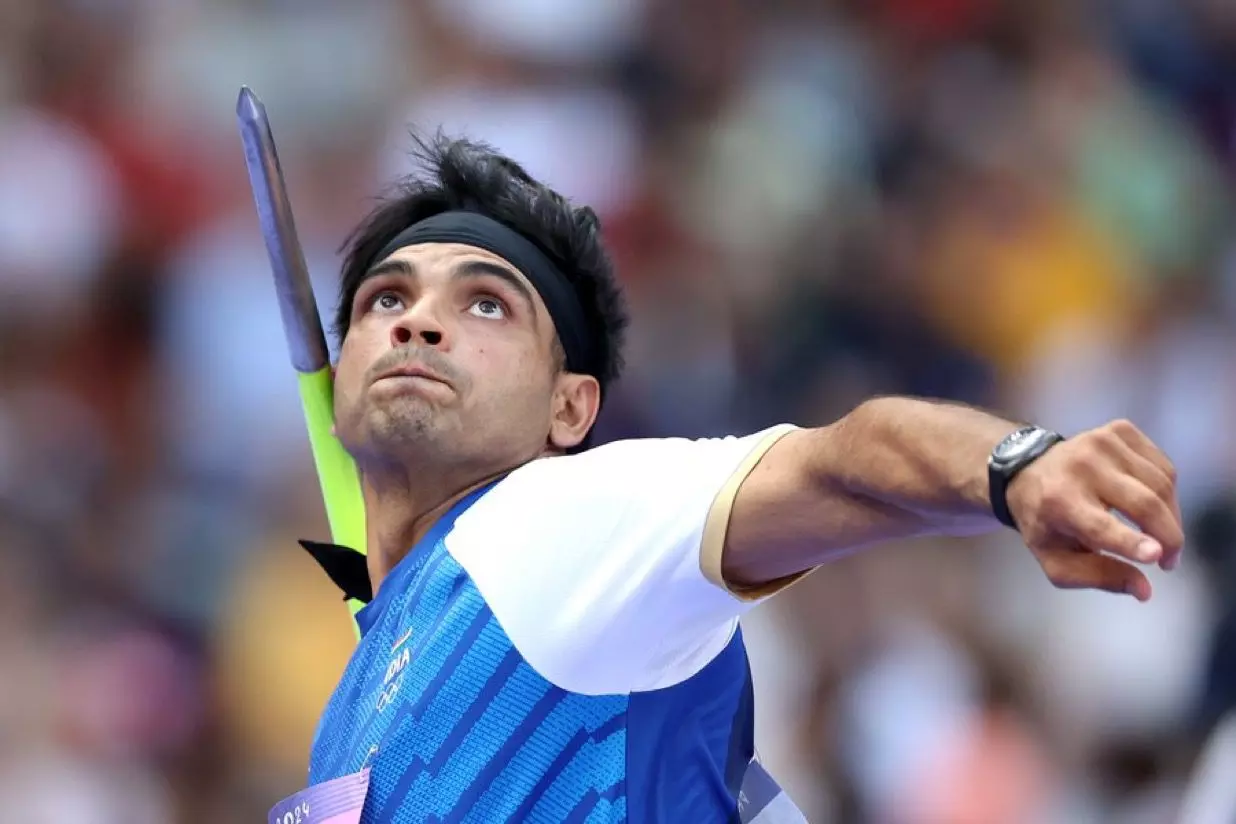 Paris Olympics: Neeraj Chopra Qualifies for Finals with Monster First Throw of 89.34m