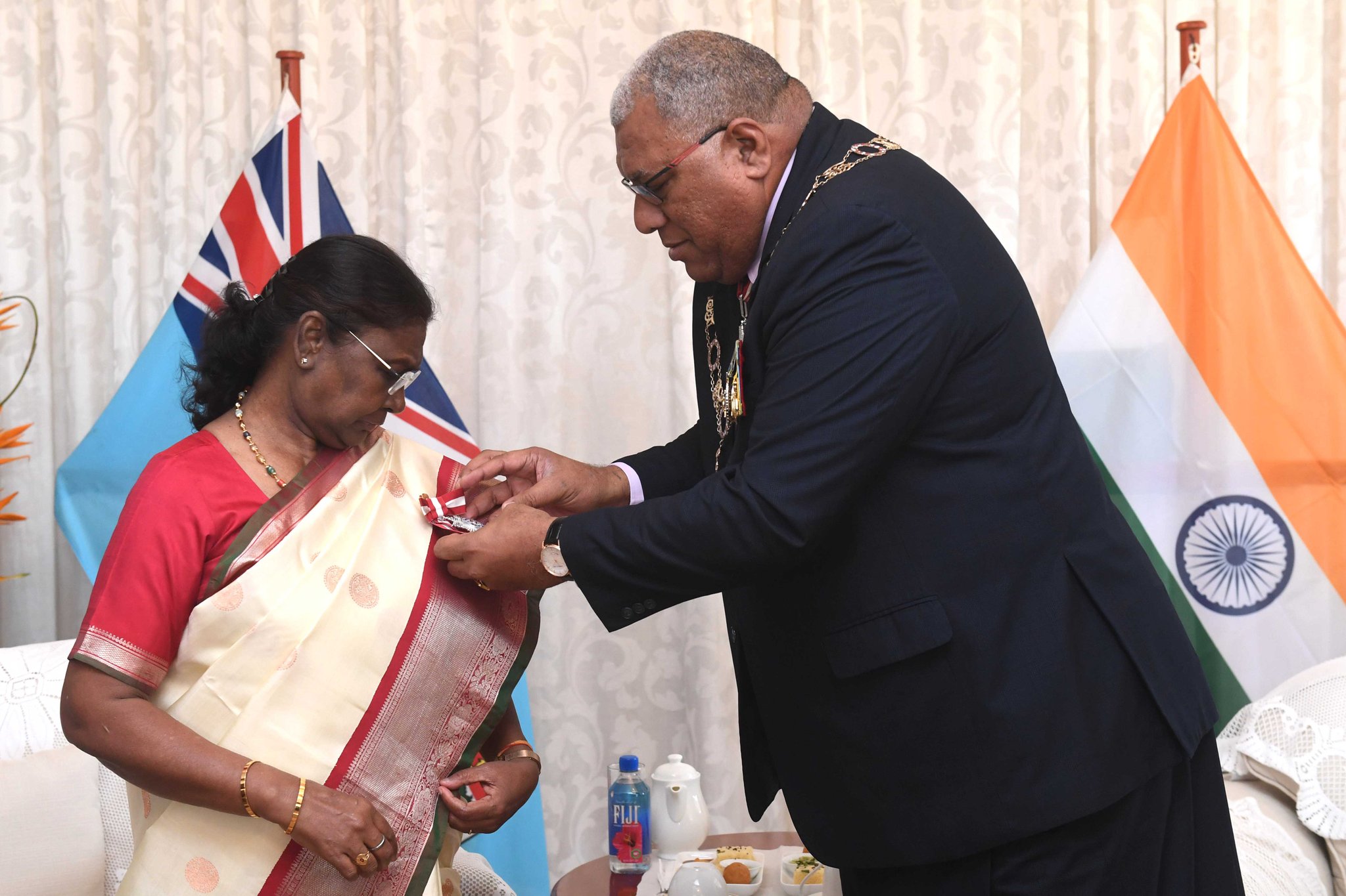 India ready to partner with Fiji, says President Murmu