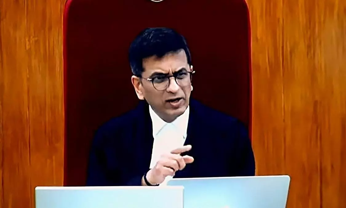 Sit here for a day: CJI Chandrachud tells lawyer seeking early hearing