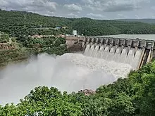 Andhra Pradesh: 10 Crest Gates of Srisailam Opened