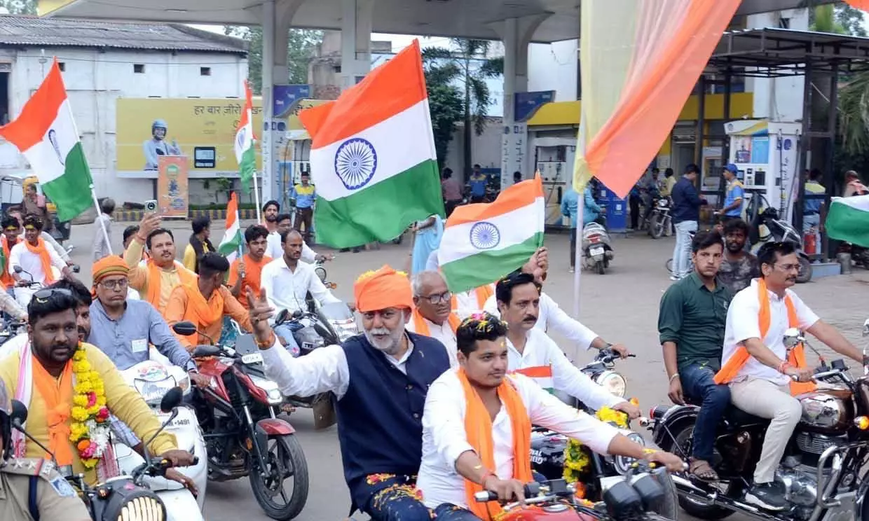 BJP to Launch Tiranga Yatra in MP on August 11, Hoist Tricolour in Every House