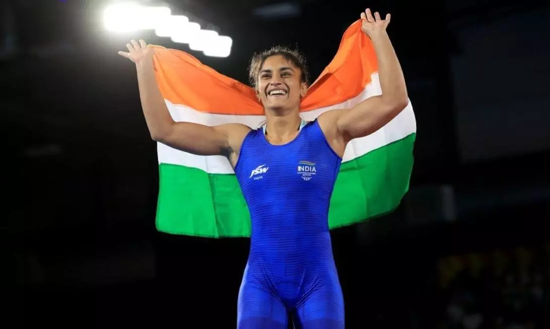 Identity of Champions, They Give Answer on Field: Rahul After Grappler Vinesh Enters Olympic Finals