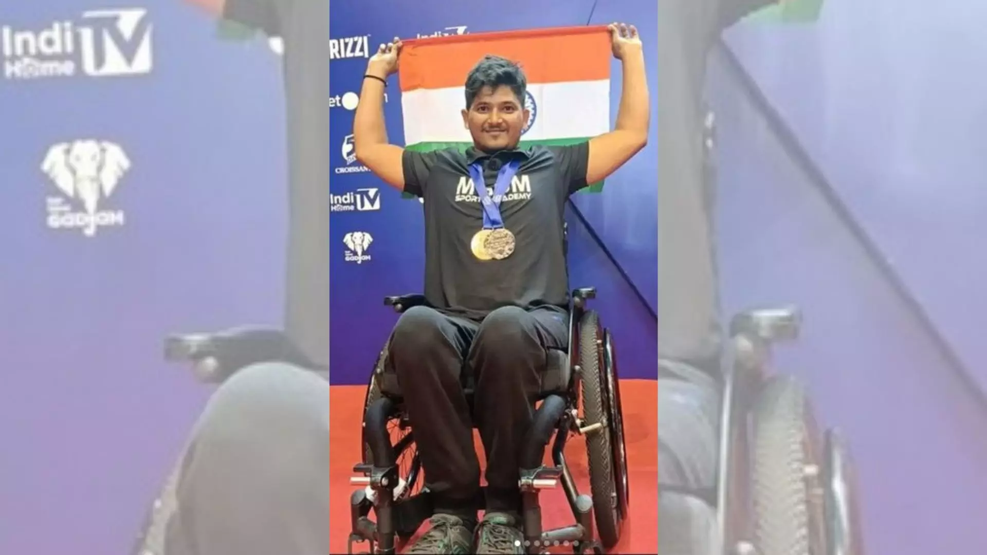 Union Minister Supports Indias Para-Badminton Star Poorna Raos Trip