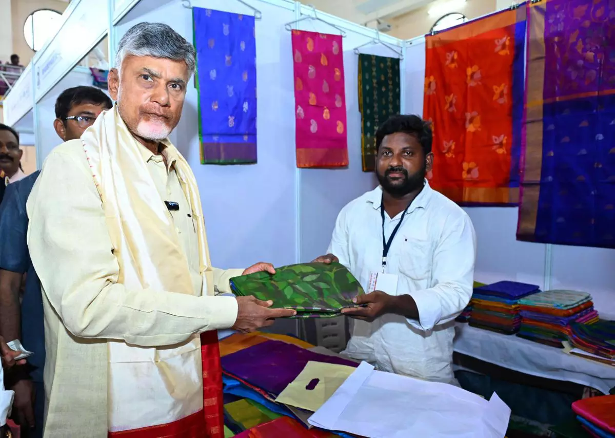 Naidu First Time Purchased Two Saris for His Wife Bhuvaneswari