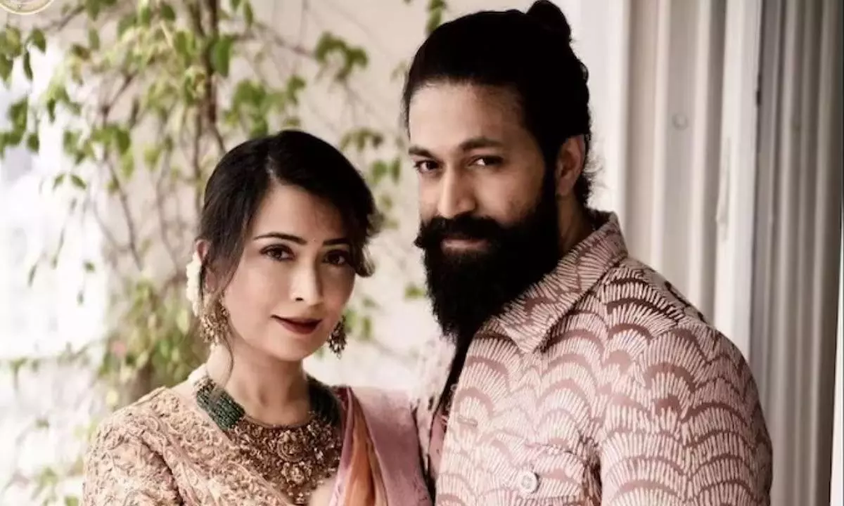 Yash and Radhika Pandit embark on a spiritual journey; see pics