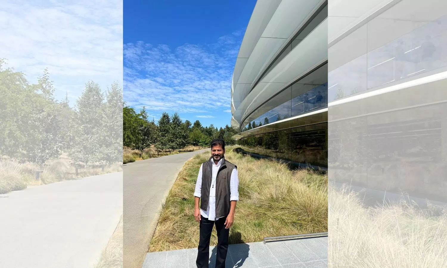 Confident of positive outcomes: CM Revanth after visiting Apple Park