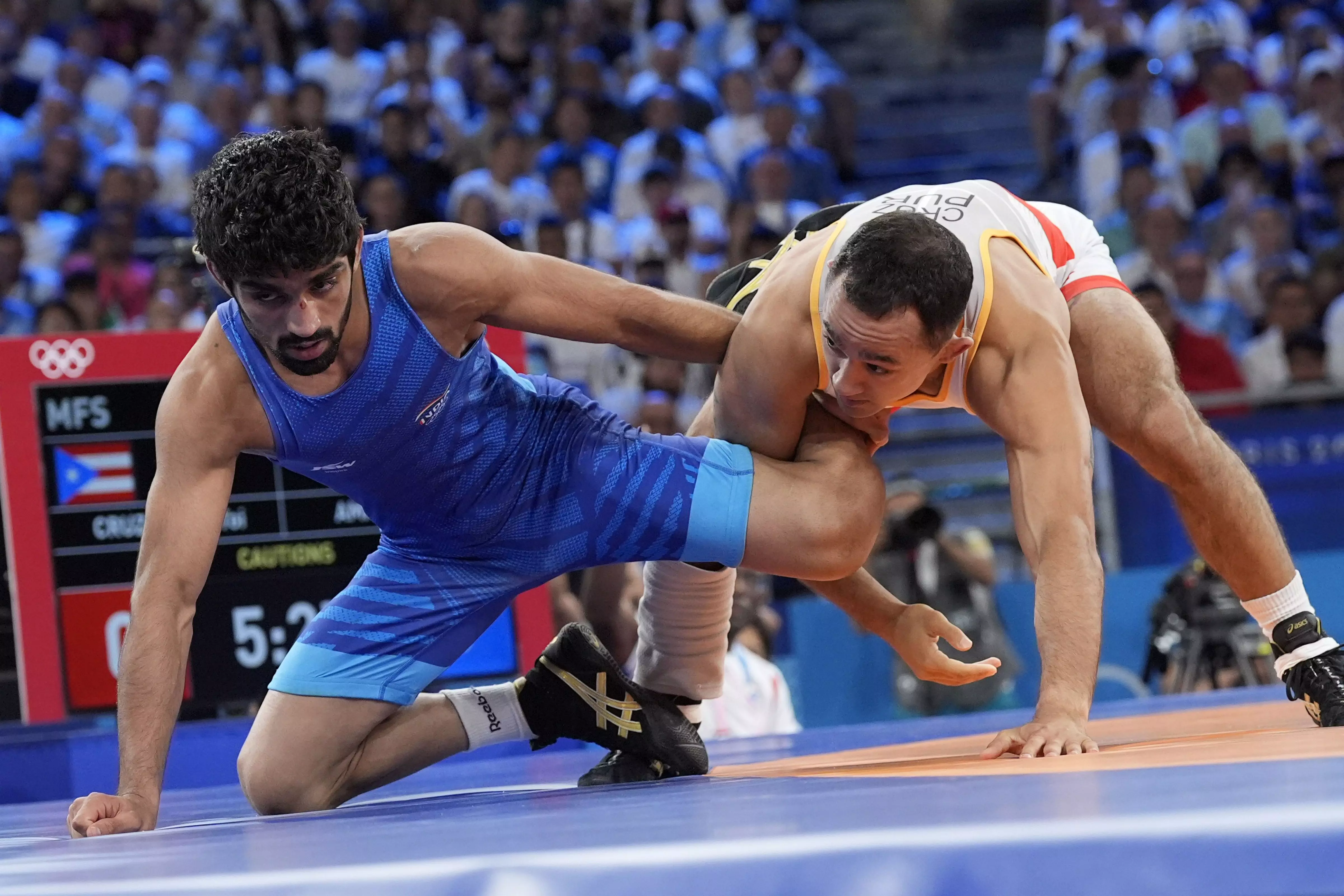 Aman Sehrawat wins bronze, Indias first wrestling medal at Paris Olympics