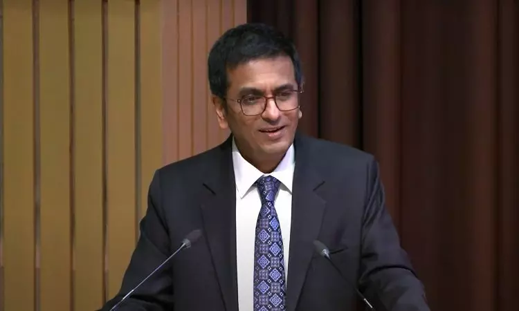 CJI Chandrachud emphasizes on strengthening infra in courts to deal with pendency in cases