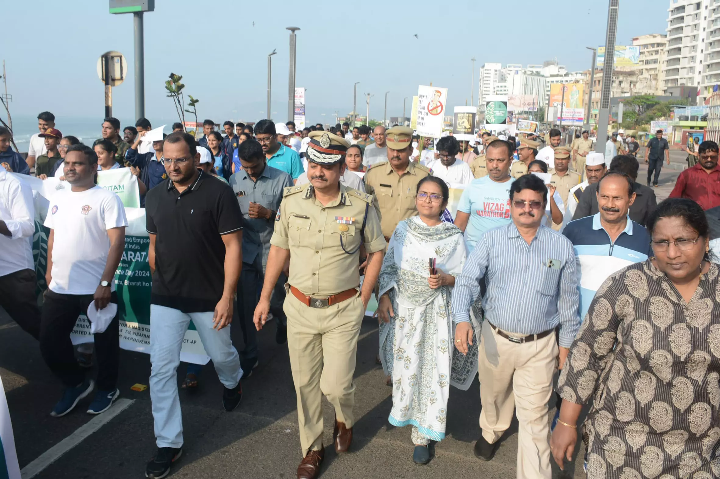 Rally against drug abuse in Vizag