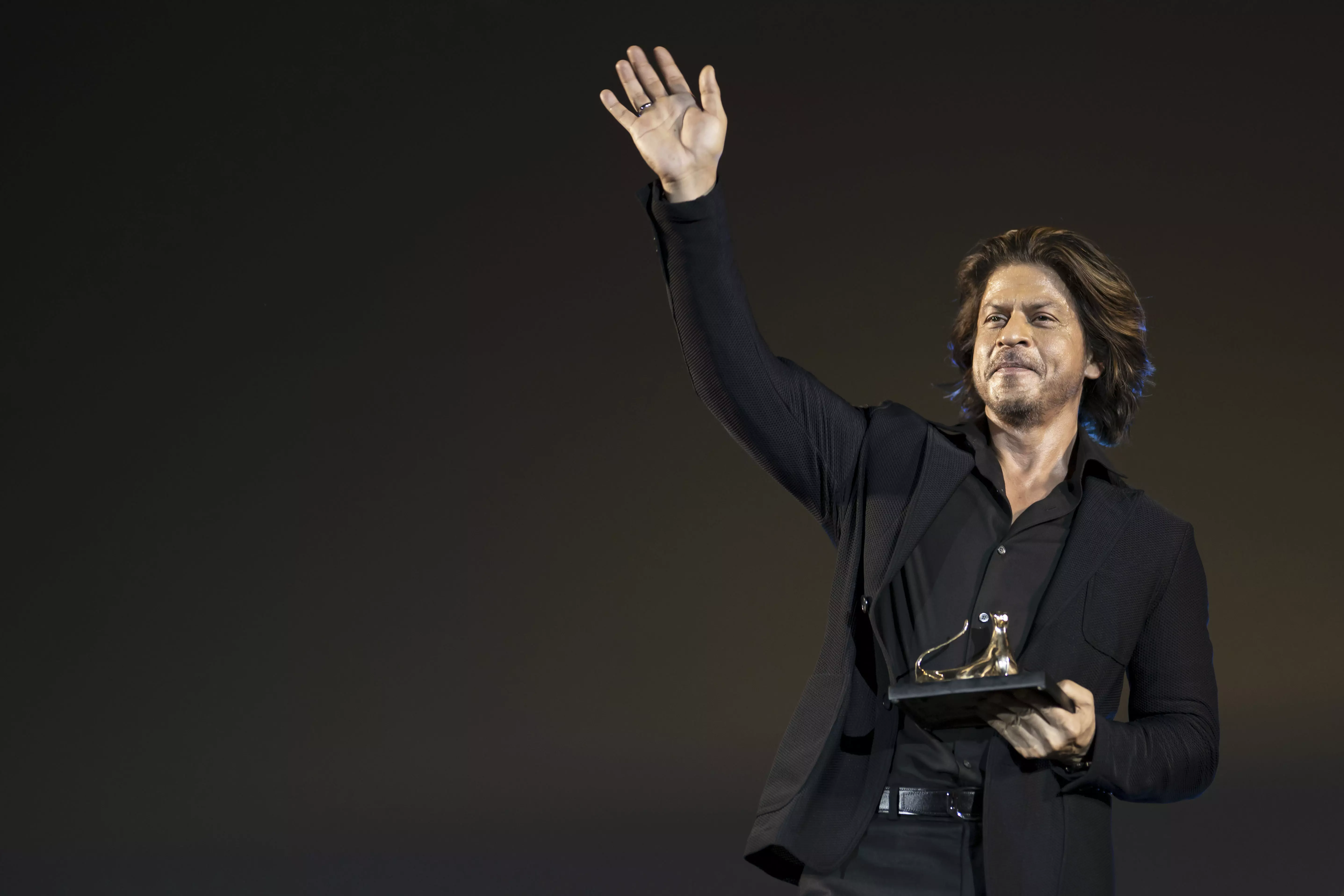 Shah Rukh Khan receives lifetime achievement award at Locarno Film Festival