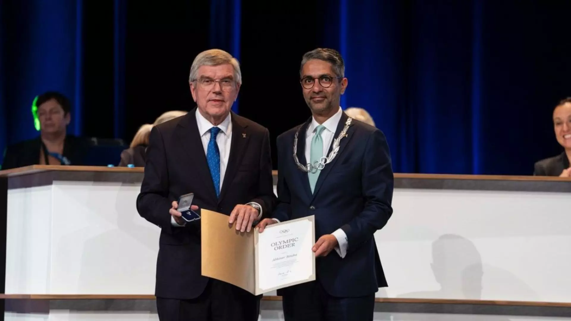 Abhinav Bindra Honoured with Olympic Order in Paris