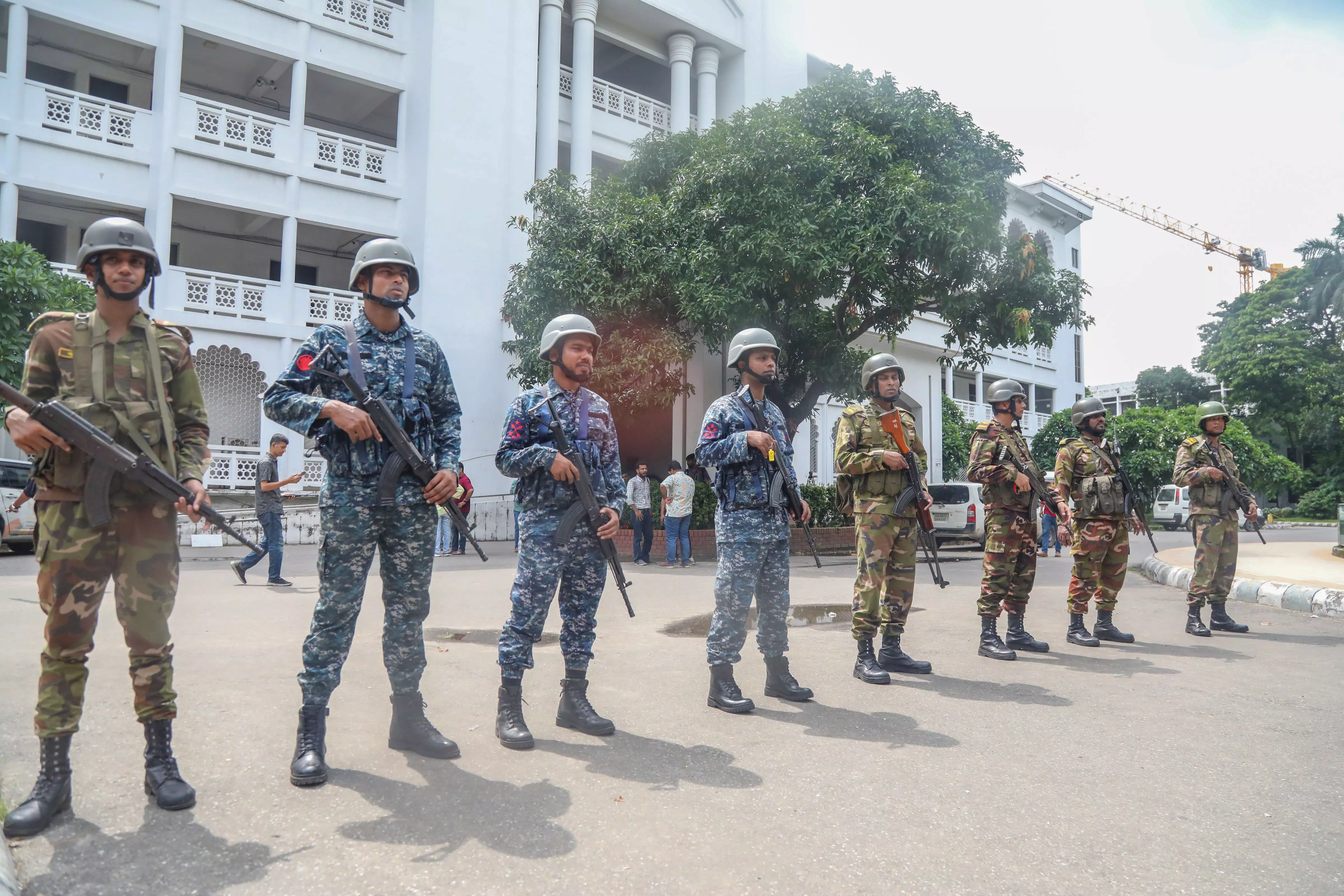 Bangladesh interim govt urges protesters to surrender all illegal firearms within a week