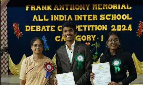 Geetanjali High School Tops as City Qualifier for Frank Anthony Debate