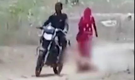 Rajasthan Man Ties Wife to Motorcycle, Drags Her Around Village, Arrested