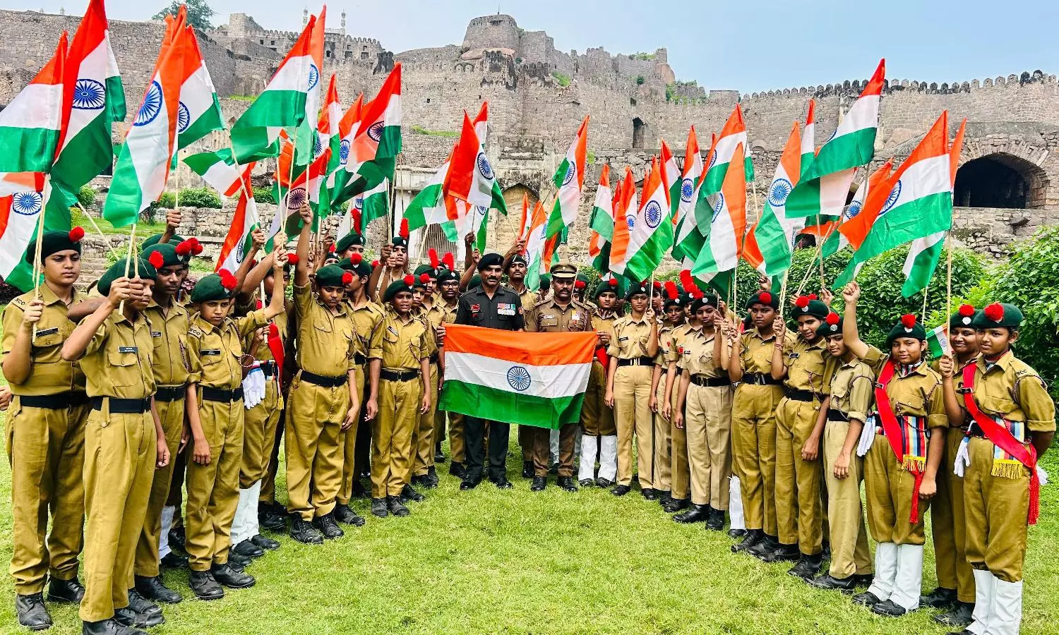 1 (T) Armoured Squadron NCC, Secunderabad Joins Har Ghar Tiranga Celebration