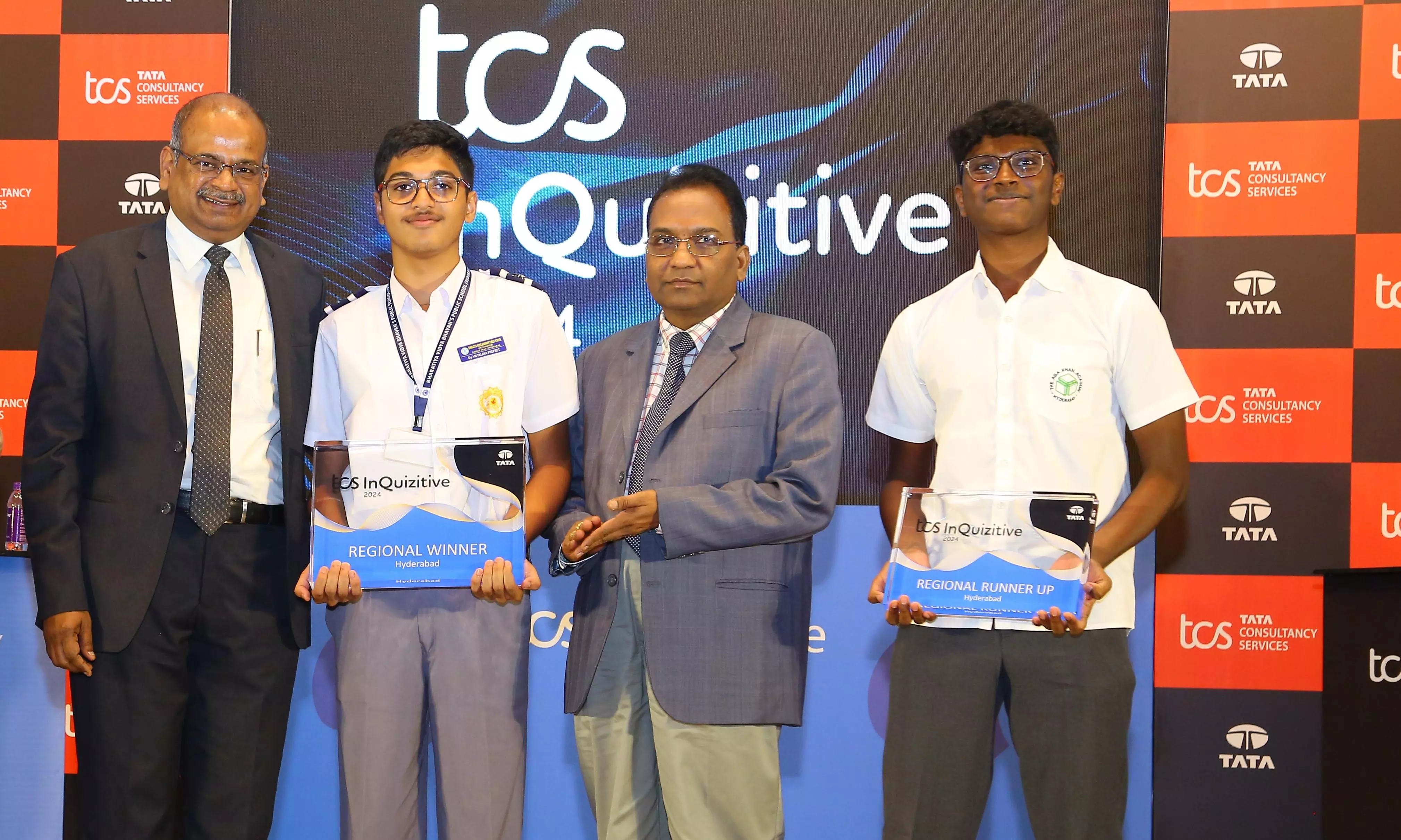 BVB Public School, Aga Khan Academy Students Win TCS InQuizitive 2024