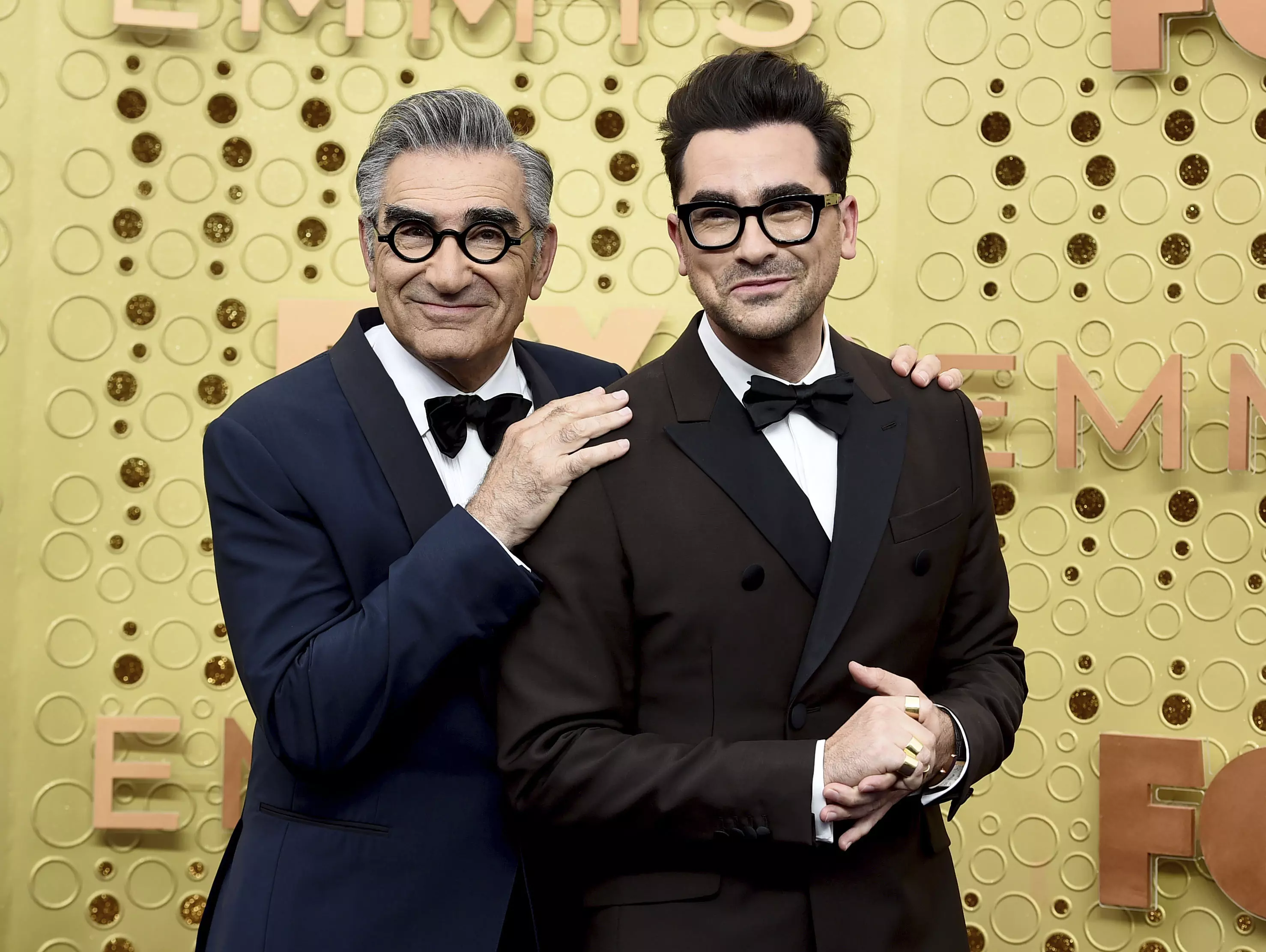 Eugene Levy and Dan Levy will make history as the first father-and-son ...