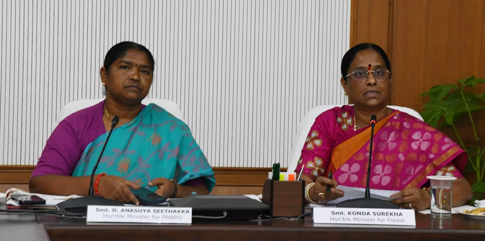 Minister for Forests Konda Surekha Orders Study on Podu Lands in Protected Areas