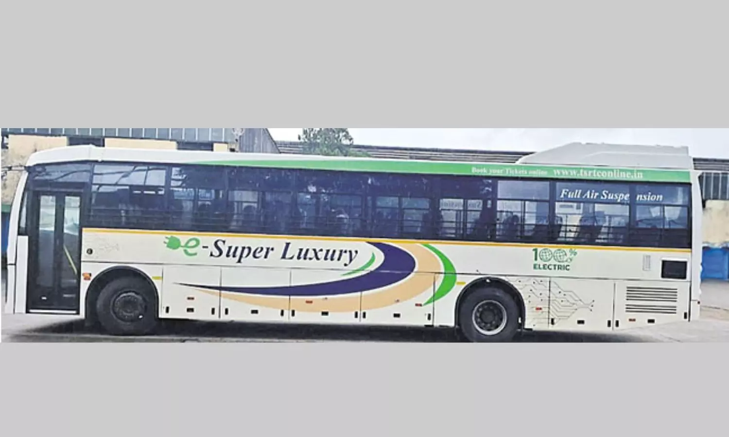 Electric Luxury Buses on Telangana Roads Soon