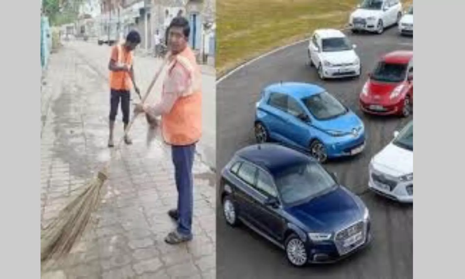 Uttar Pradesh: Sweeper Owns 9 Luxury Cars