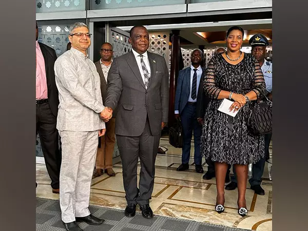 Zimbabwe Vice President Constantino Chiwenga arrives in Delhi