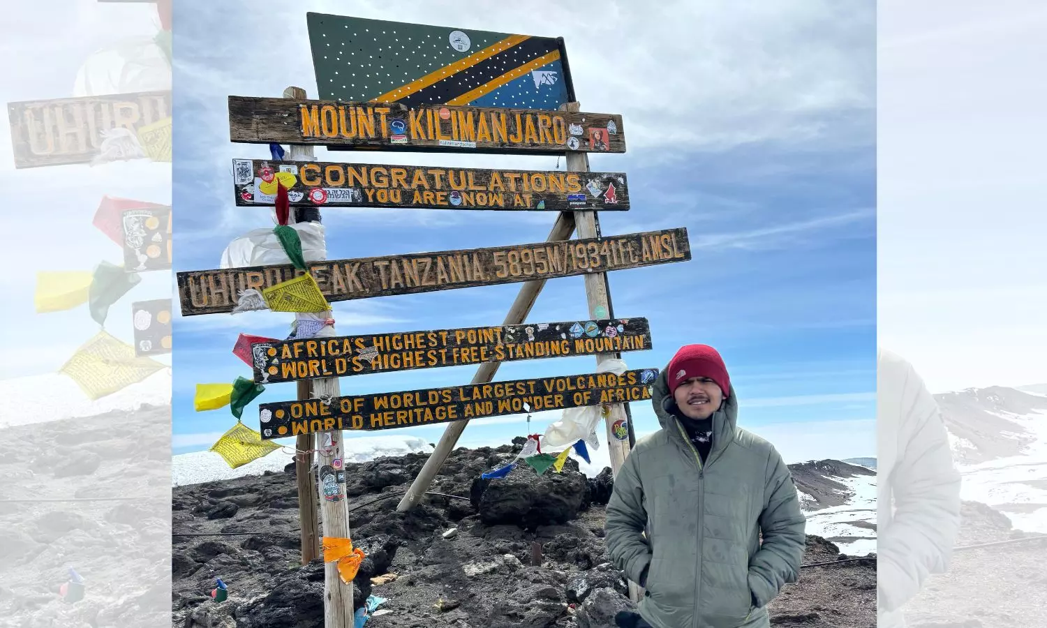 16-Year-Old Preetham Goli From Hyderabad Successfully Summits Mount Kilimanjaro