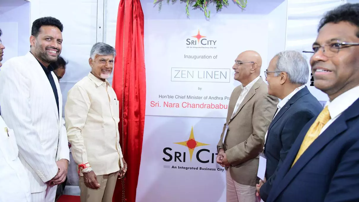 Naidu Launches 8 New Companies in Sri City