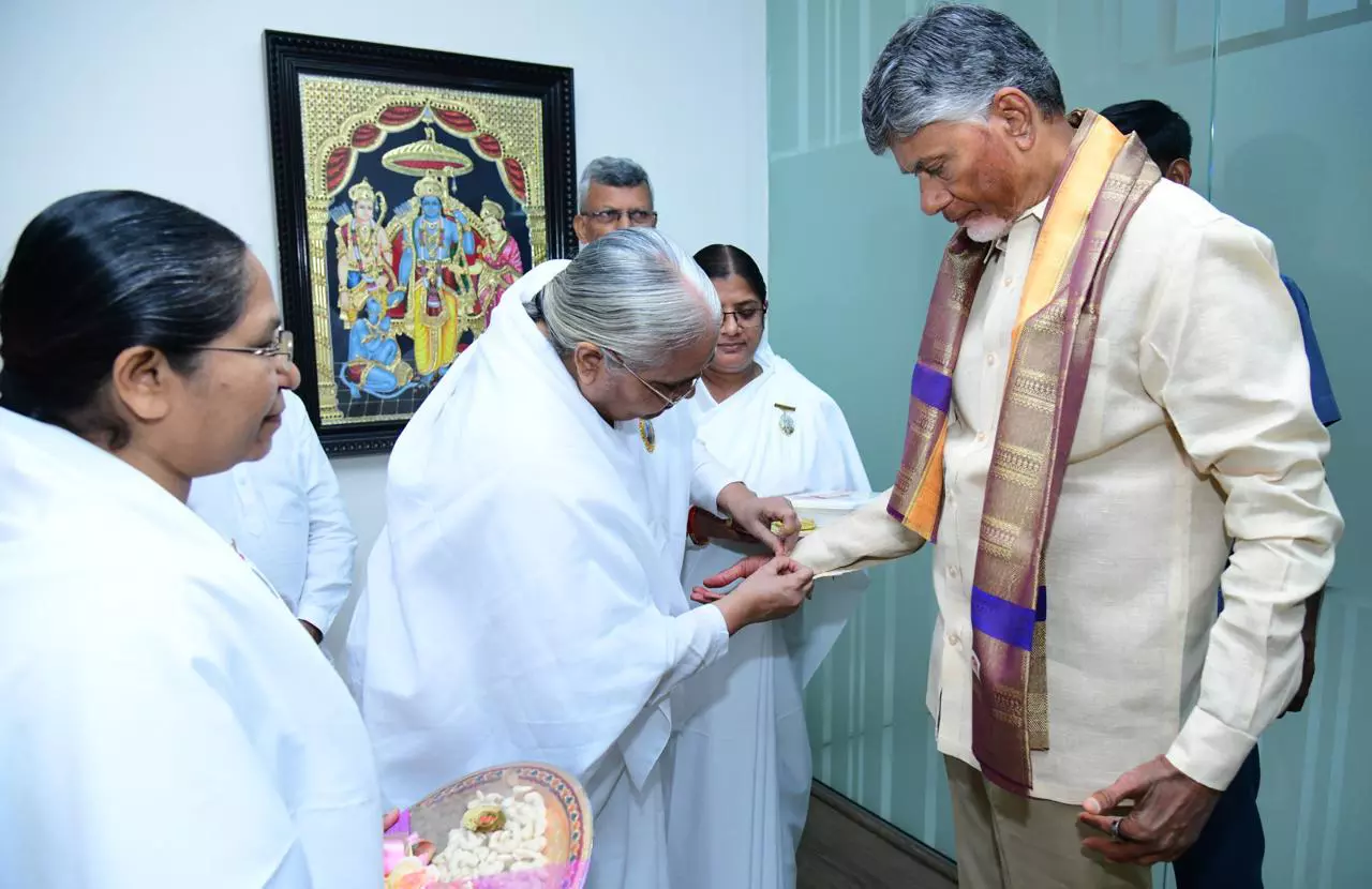 CM Naidu greets women to mark Raksha Bandhan