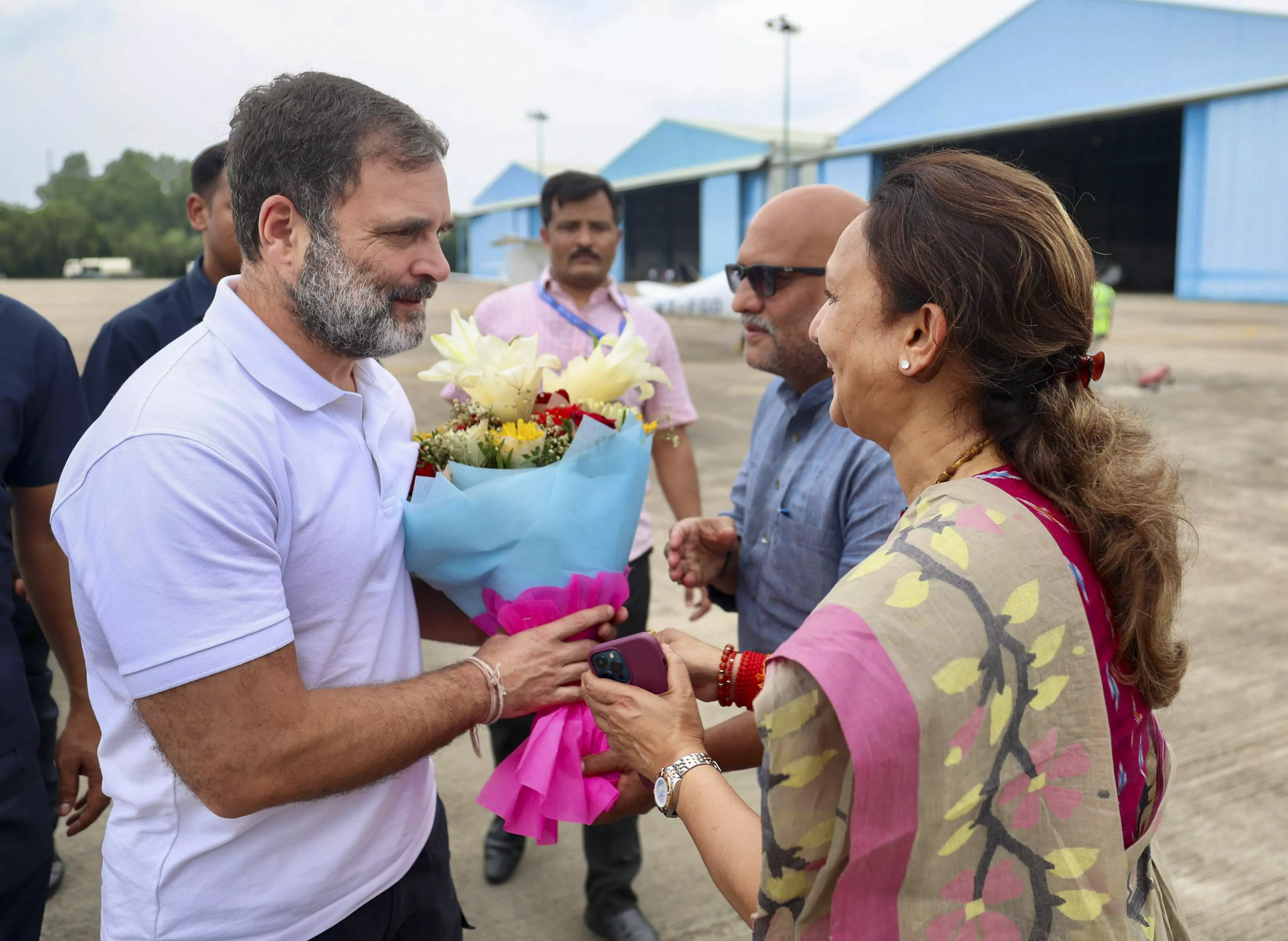 Rahul Gandhi meets family of Dalit man killed in Raebareli, says will ensure justice