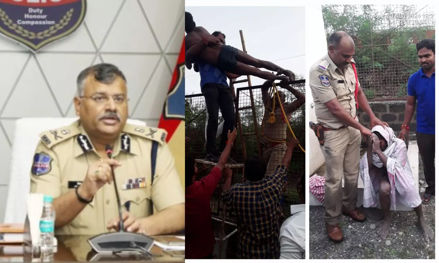 Telangana DGP praises Matwada SHO for brave act