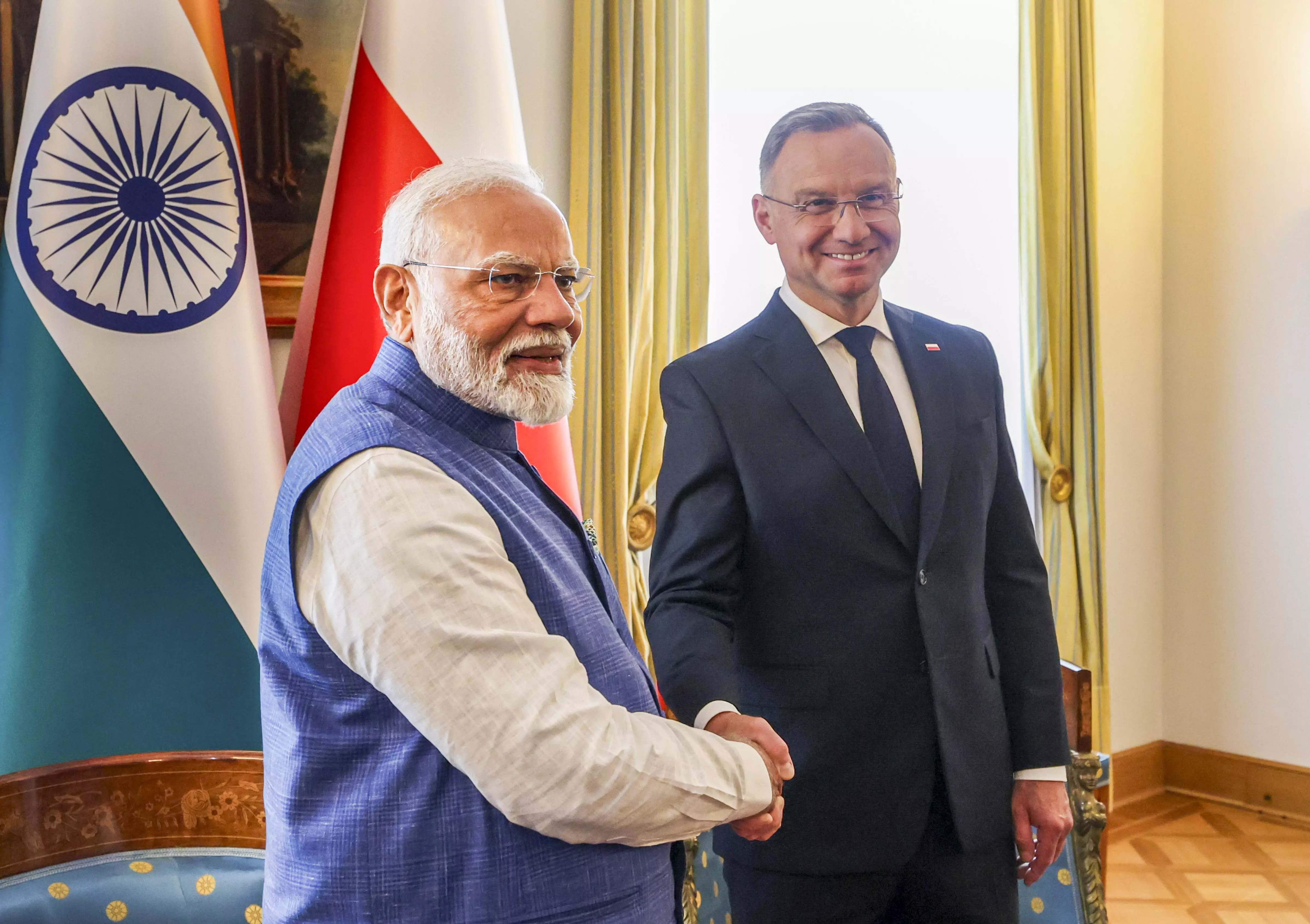 PM Modi urges efforts to end Ukraine war after talks in Poland