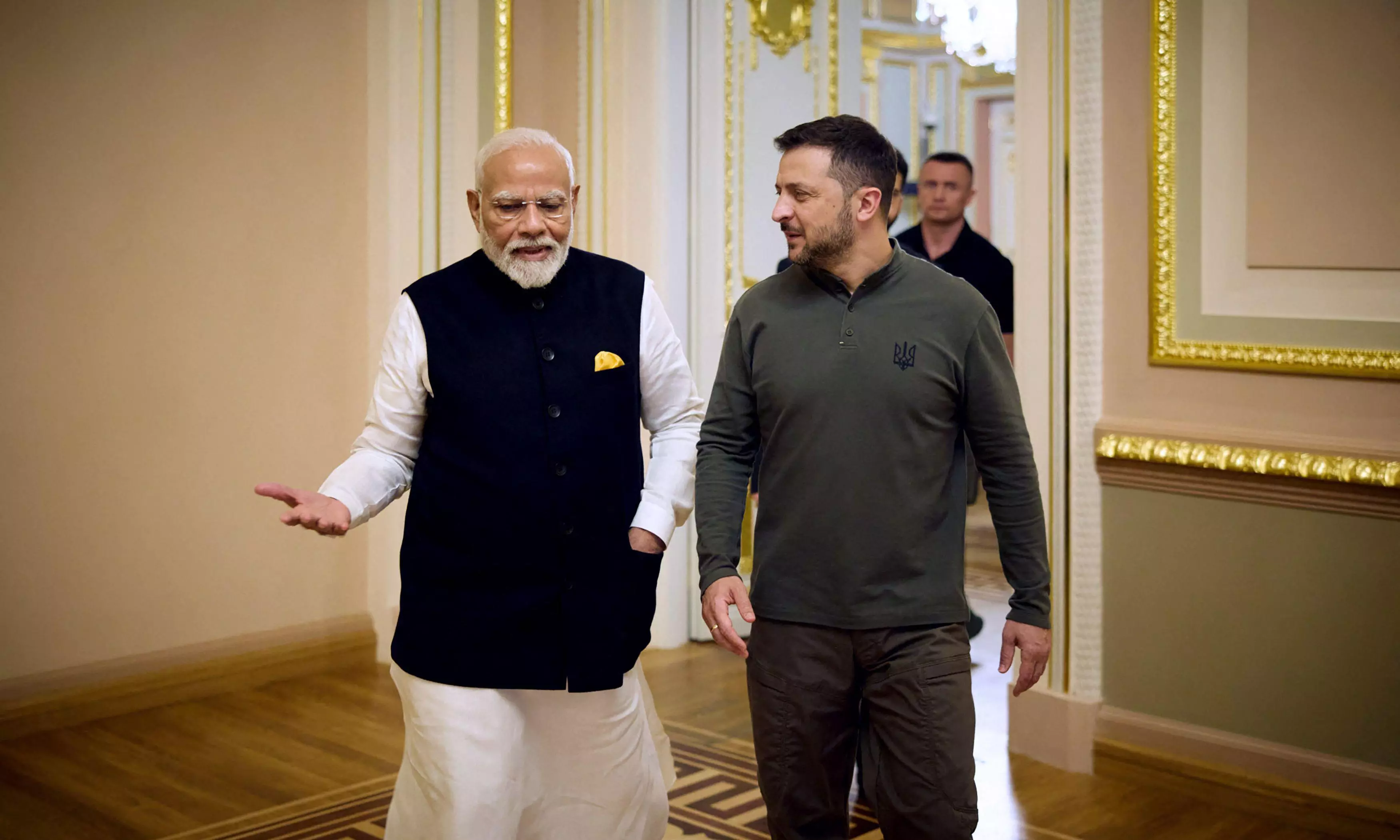 India stands strongly for peace, PM tells Zelenskyy