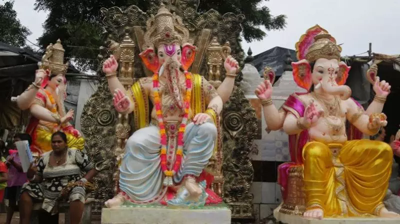 Telangana: Police review preparations of Ganesh Chaturthi