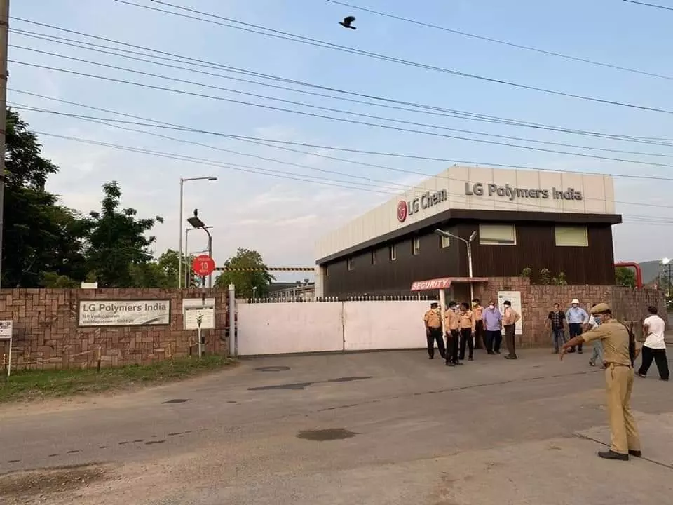 Charges filed against LG over gas leak