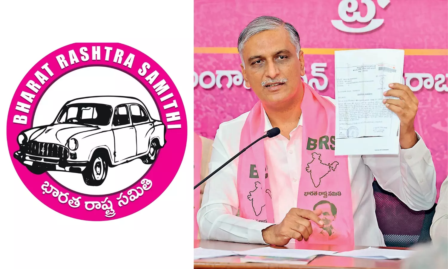 First rumblings erupt in BRS to elevate Harish Rao as working president