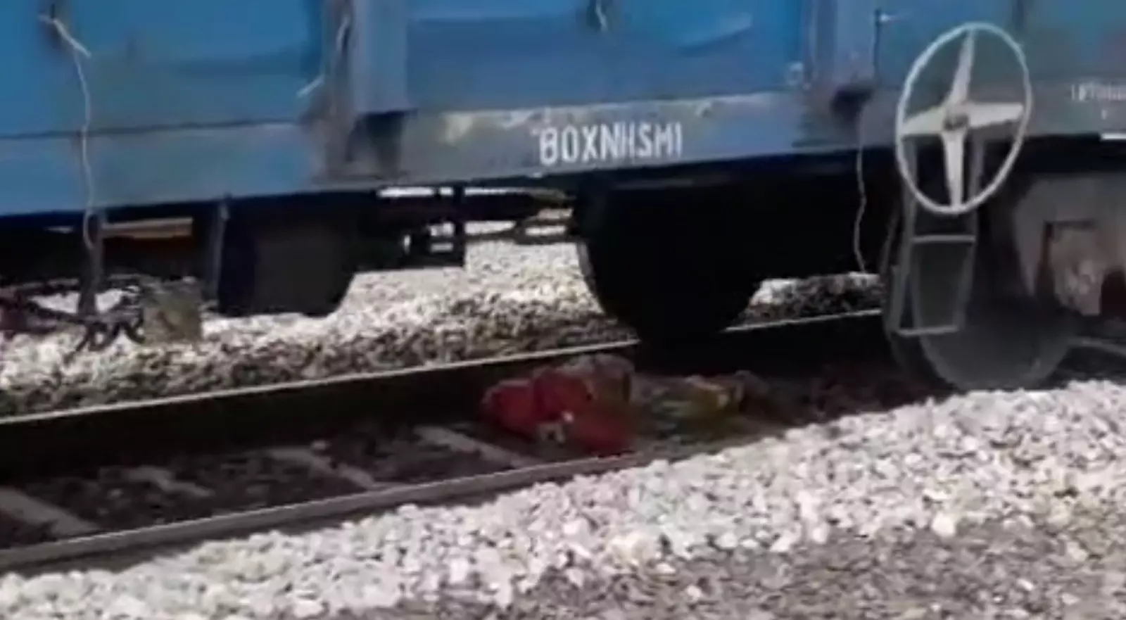 Video of Woman Sleeping on Vikarabad Railway Track Viral