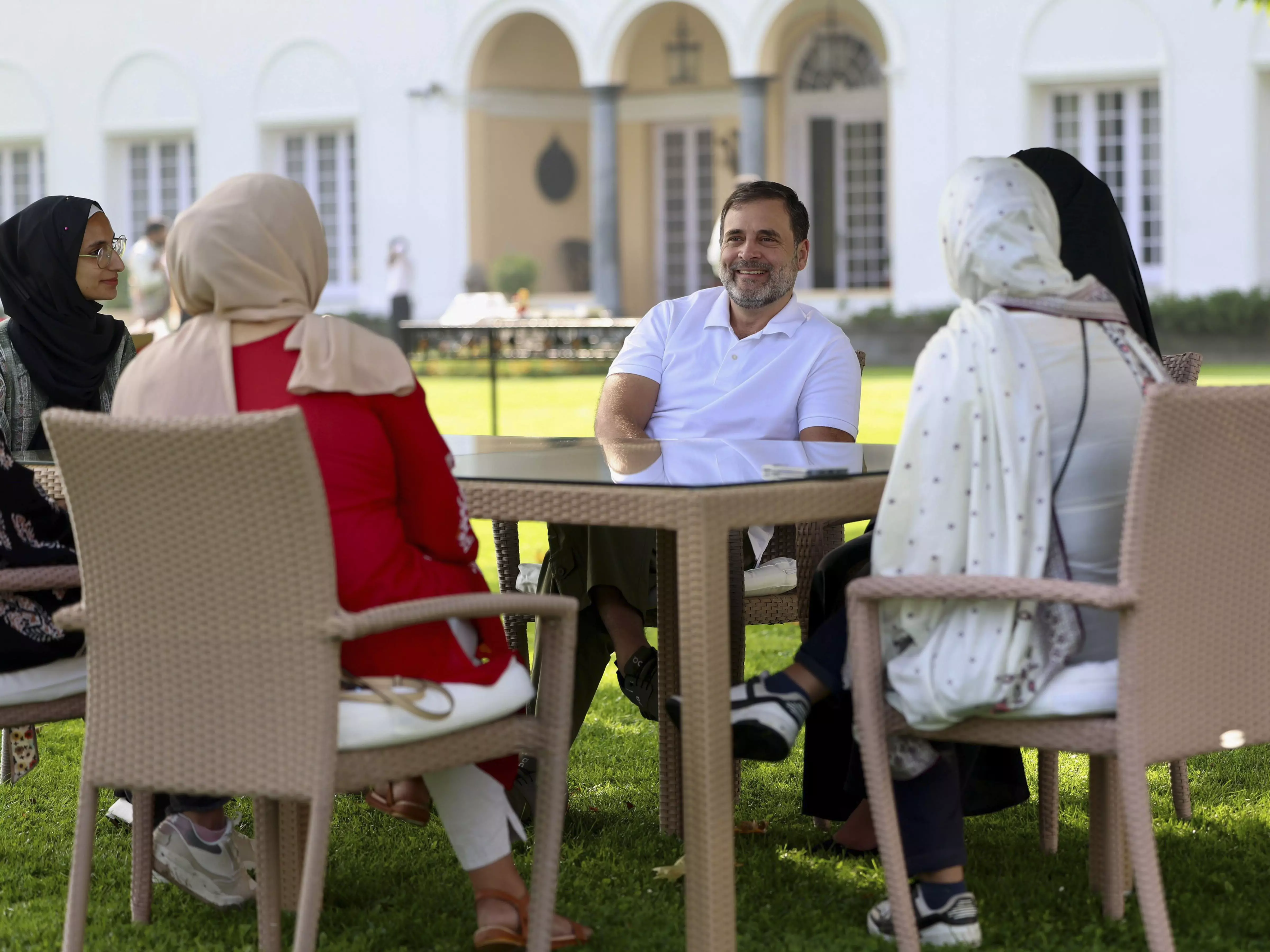 Rahul Gandhi engages with Kashmiri women; opens up on his marriage