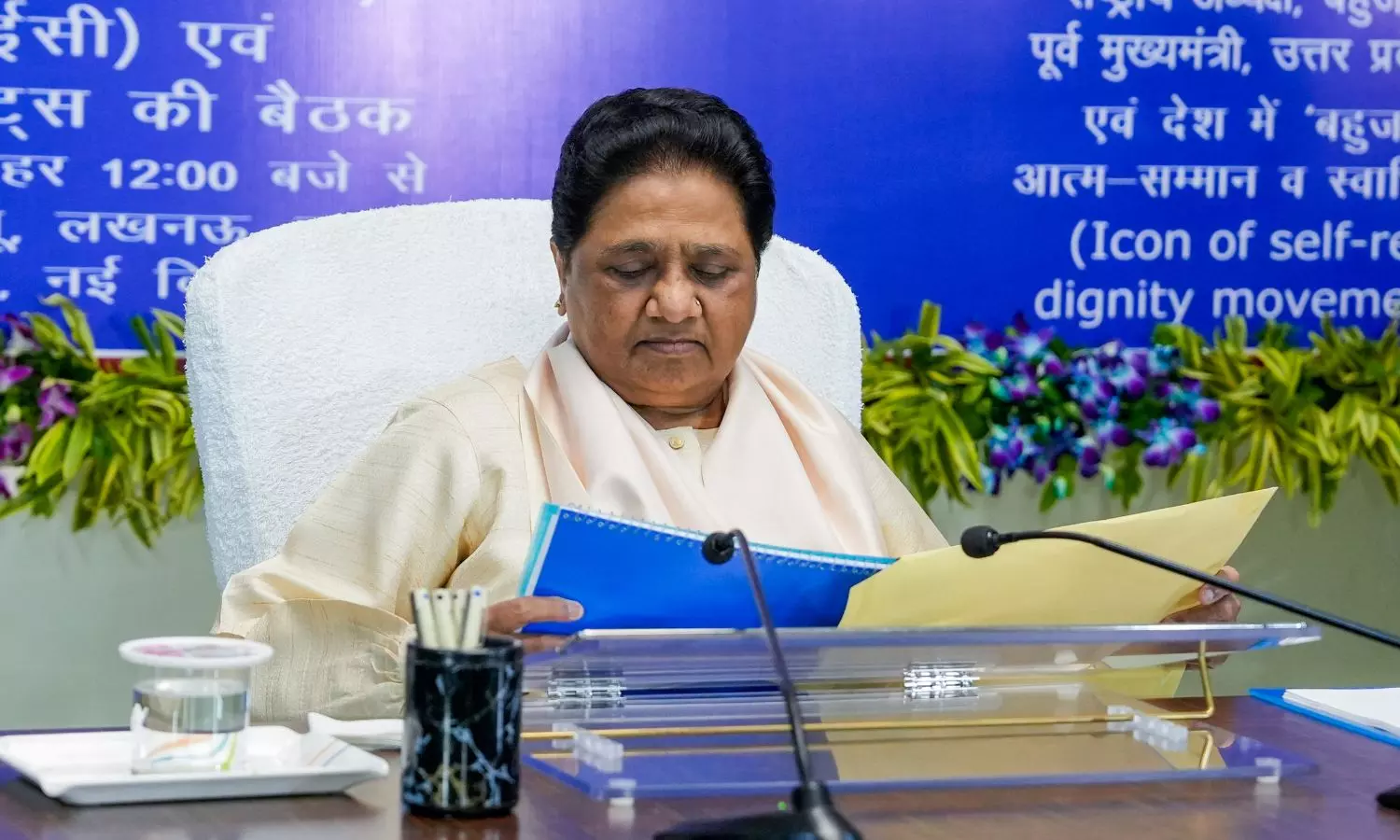 Mayawati unanimously re-elected as BSP president