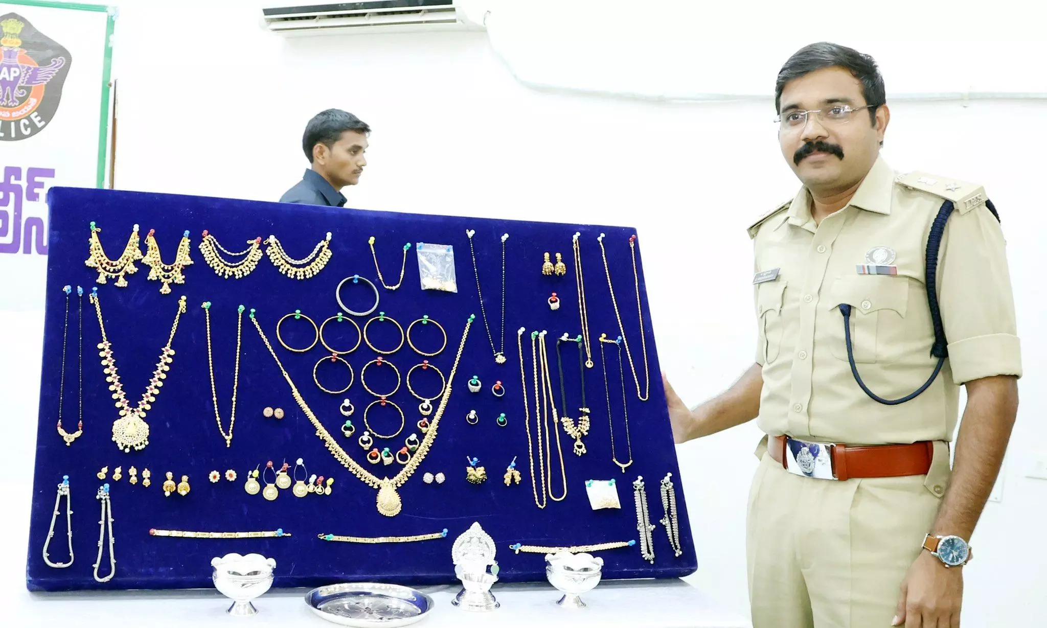 Nellore Cops Crack Down on Theft Rings, Recover Goods