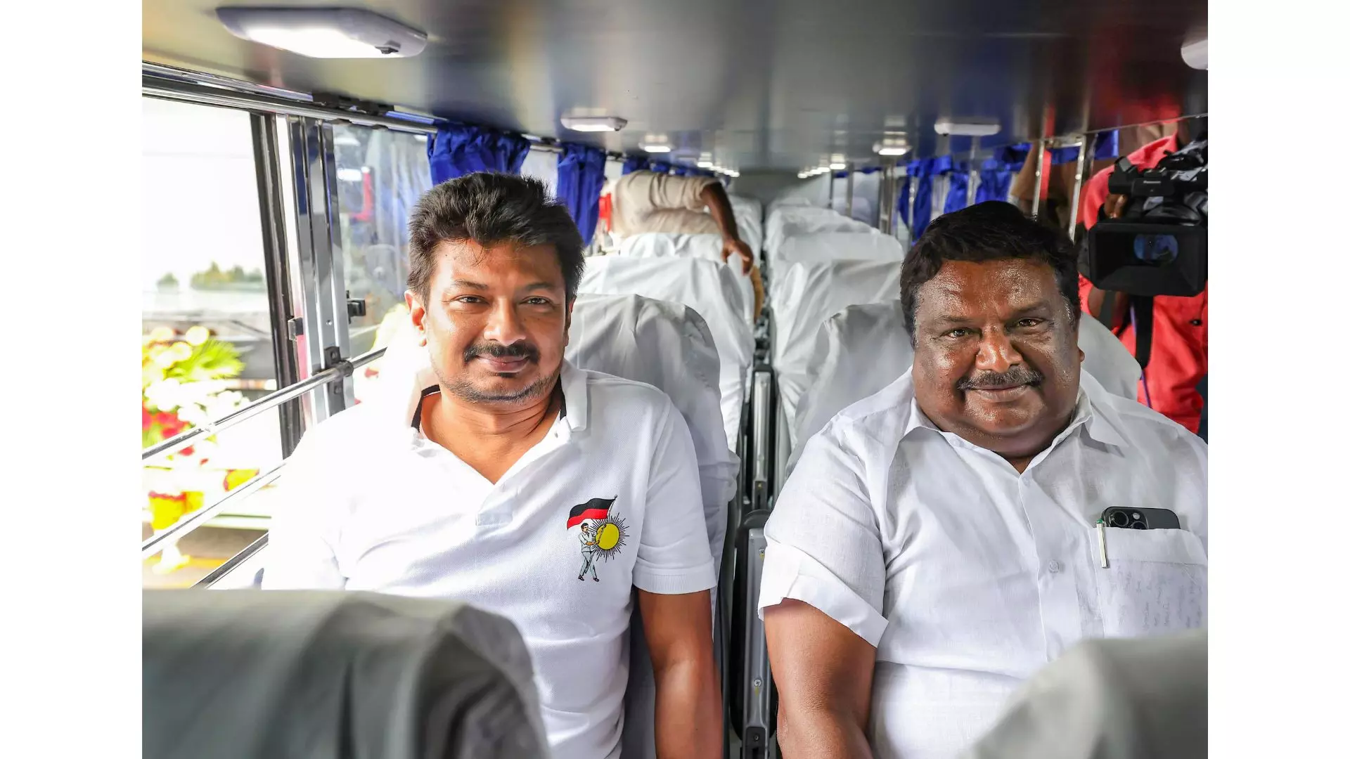 Tamil Nadu: Minister Udhayanidhi Stalin flags off 150 new state transport buses