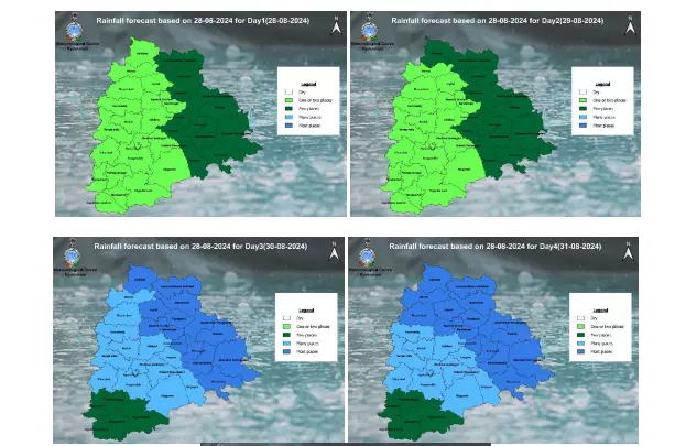 Hyderabad: Thunderstorm and Heavy Rain Alert Across Telangana