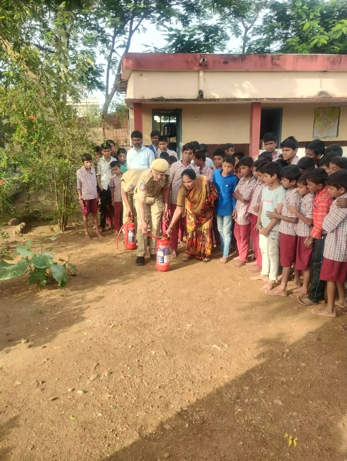 Awareness Drive on Fire Safety Held in Telangana