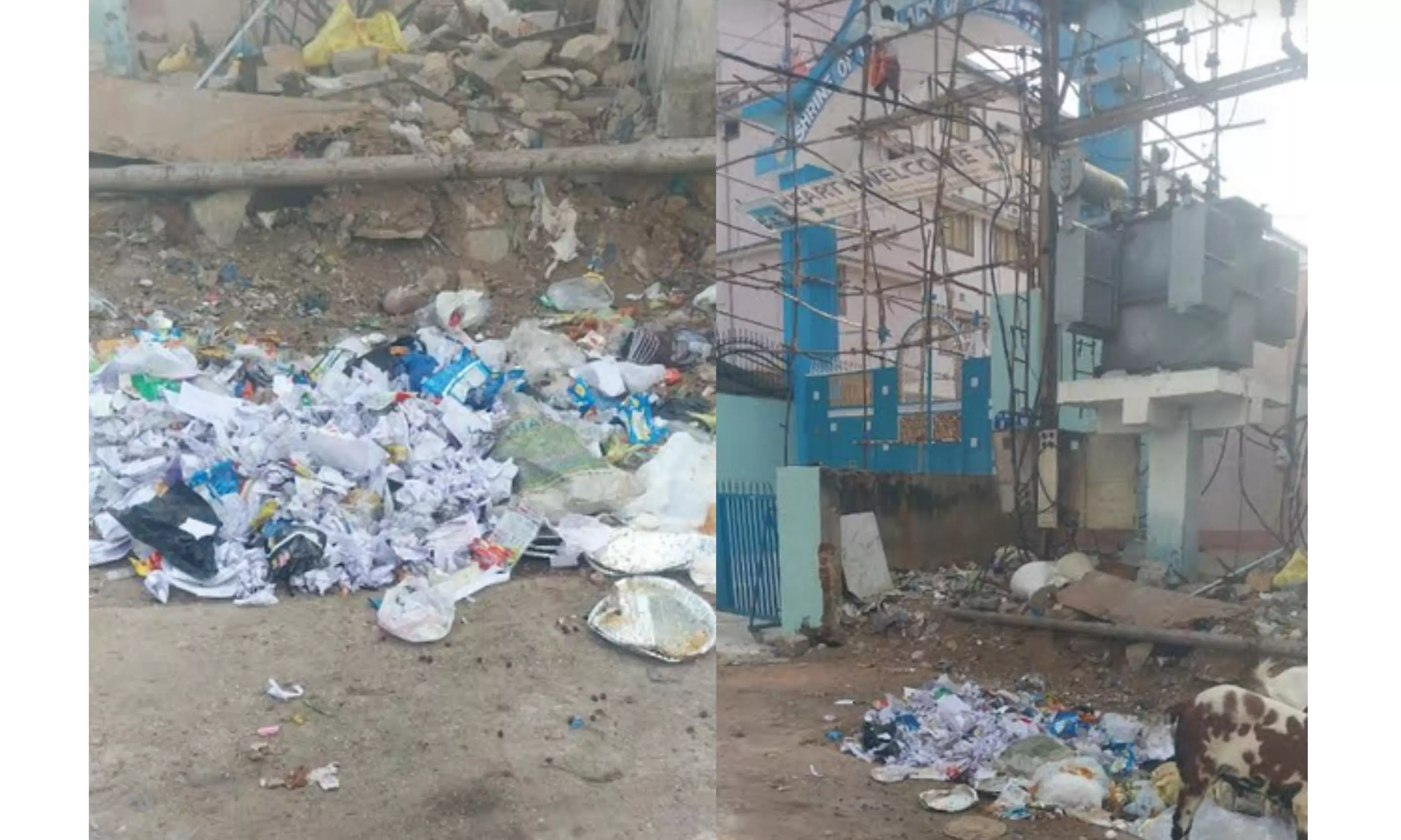 Hyderabad: Waste Dumped at Gate Troubles Church