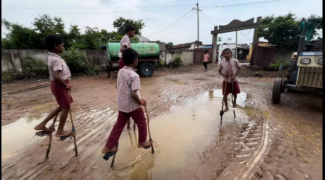 Adivasi Game ‘Khodang’ Fades into history,  courtesy pucca roads