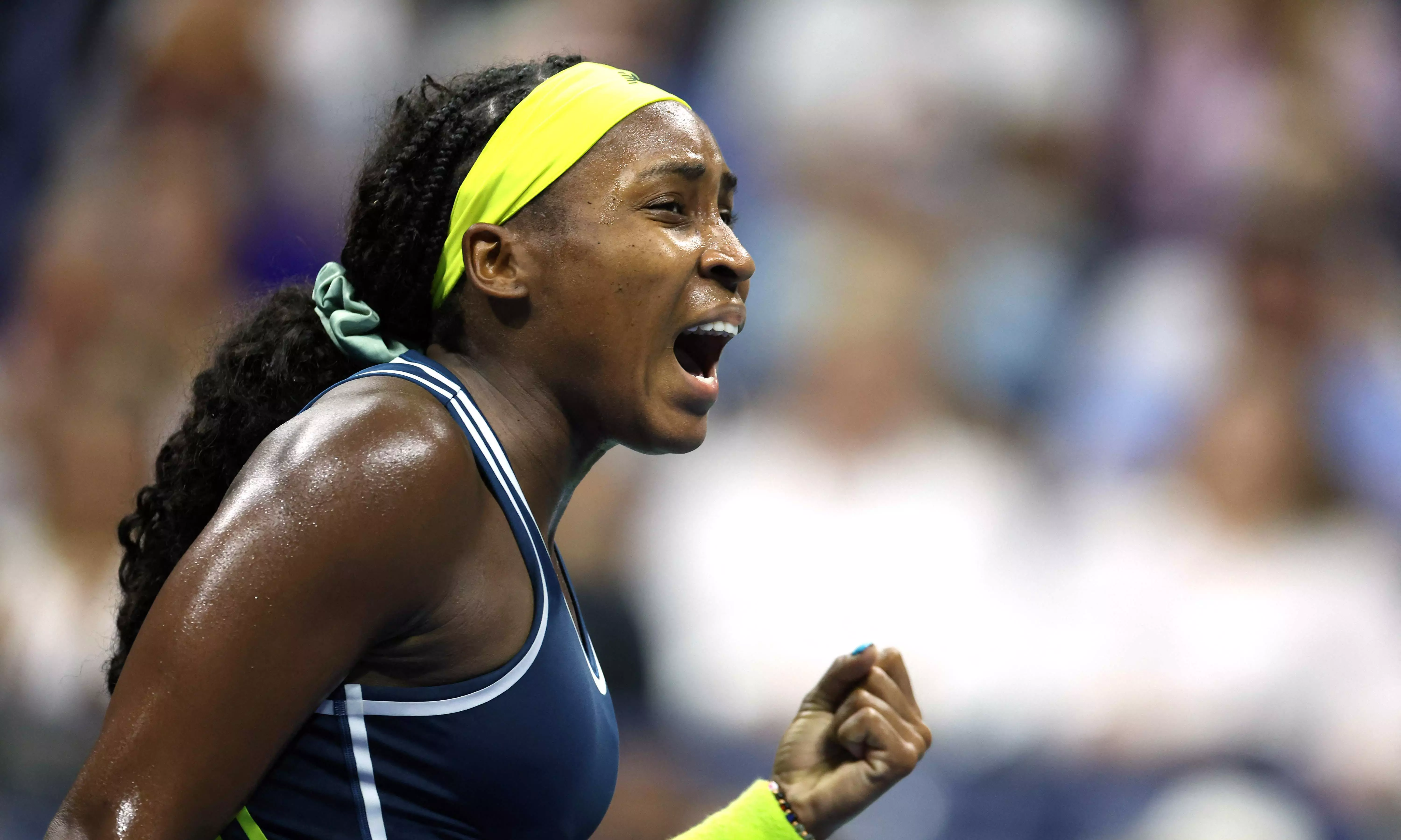 US Open Coco Gauff Eases into Third Round With Victory Over Tatjana Maria