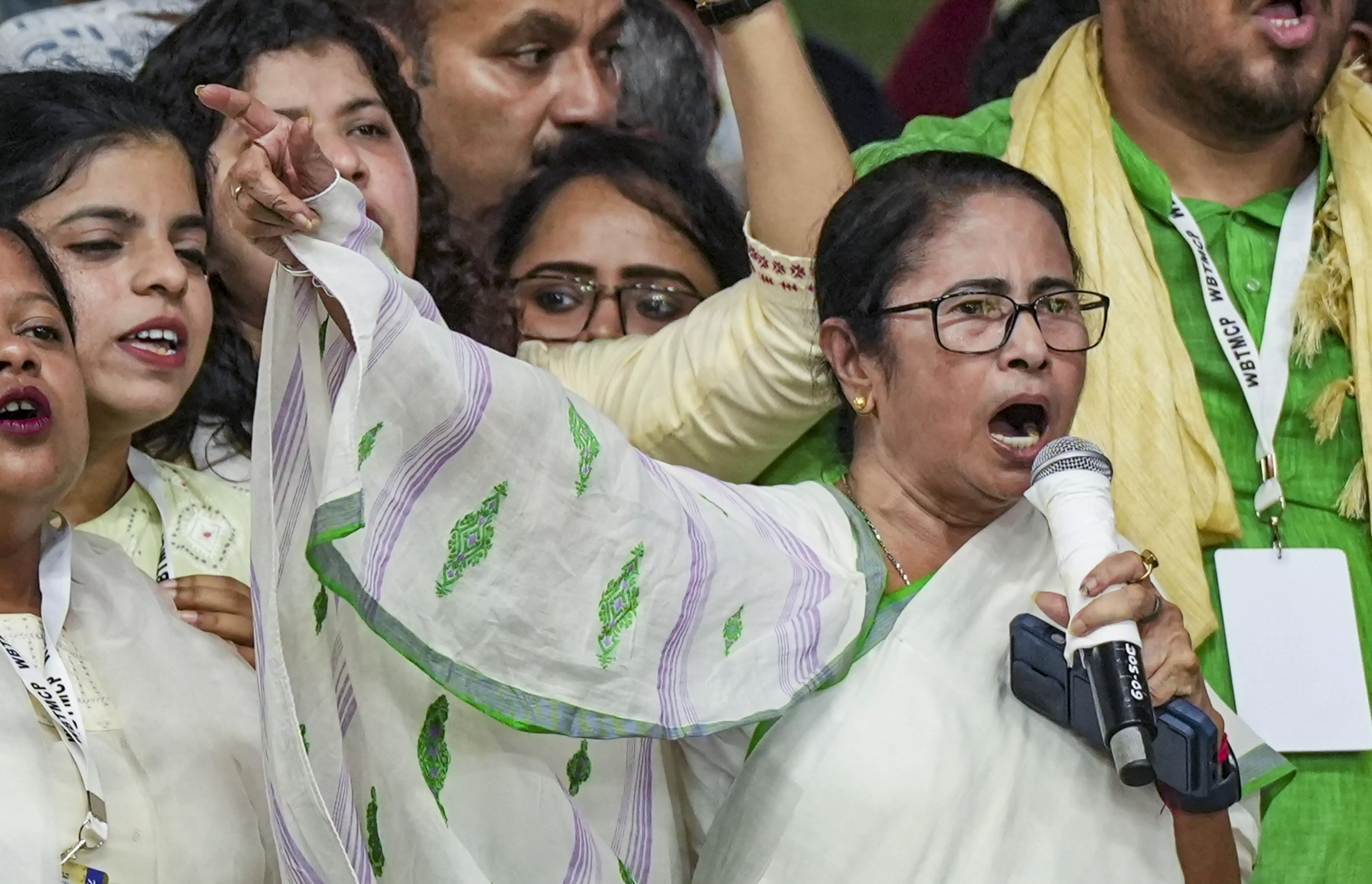 Never threatened, uttered single word against students: Mamata